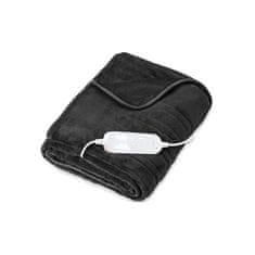 Tresko Električna grelna odeja 180x130cm Temno siva