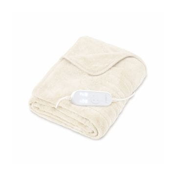 Tresko Električna grelna odeja 160x120cm Krem