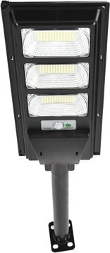 Nikcorp Zunanja LED solarna svetilka 351 LED, IP65 vodoodporna stenska svetilka s senzorjem gibanja in daljinskim upravljalnikom