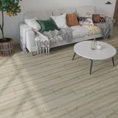 Nikcorp Samolepilne vinilne talne plošče imitacija lesa, svetlo rjava, 90 x 15 cm, debelina 0,6 mm, 20 kosov, komplet za 2,7 m2