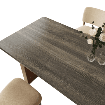 Nikcorp Samolepilna folija za pohištvo in pulte, vzorec temen oreh, vodoodporna vinilna dekorativna nalepka, 40x300 cm