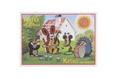 Akim Koloritna stran A5 Krtek se veseli