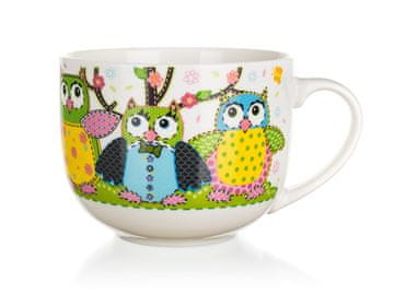 Banquet Vrč JUMBO 500ml SOVY keramika