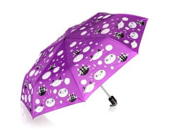 Pretty up  Zložljiv dežnik 52cm spreminjanje barv FI mačke
