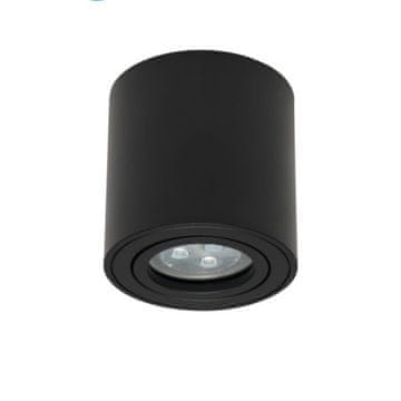 Forlight downlight/spotlight ERA okrogla 8W GU10 ČRN IP20 100-240V fi80x84mm