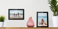 Krüger&Matz Touch digitalni foto okvir FRAMEO Wi-Fi zvočnik 10,1″ črn + APP