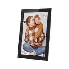 Krüger&Matz Touch digitalni foto okvir FRAMEO Wi-Fi zvočnik 10,1″ črn + APP