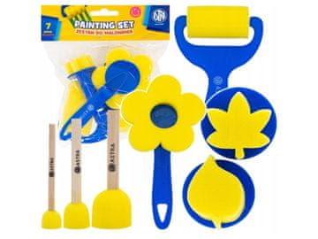 Astra Gobice in valjčki za barvanje za otroke - komplet 7 kosov Astra, 315024003