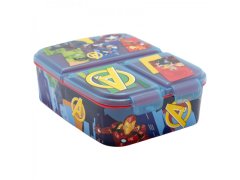 Stor Razdeljena plastična škatla za prigrizke Avengers Seven Wonders, 80120