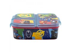 Stor Razdeljena plastična škatla za prigrizke Avengers Seven Wonders, 80120