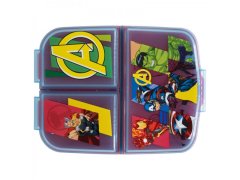 Stor Razdeljena plastična škatla za prigrizke Avengers Seven Wonders, 80120