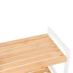 Songmics Polica, 45x31,5x111 cm, bela