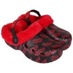 sarcia.eu Stranger Things izolirane ženske copate, cokli z dlako, topla notranja obutev 38 EU