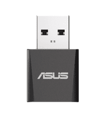 ASUS USB-BE92 Nano Wi-Fi adapter, Tri-band Wi-Fi 7, 6 GHz, W10 & W11, 4096-QAM, črni (90IG09H0-MO0B10)