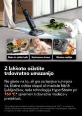 Tineco FLOOR ONE S7 Pro Stretch Steam baterijski sesalnik in parni čistilec, iLoop, HyperSteam 160°C, FlashDry sušenje, črn