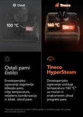 Tineco FLOOR ONE S7 Pro Stretch Steam baterijski sesalnik in parni čistilec, iLoop, HyperSteam 160°C, FlashDry sušenje, črn
