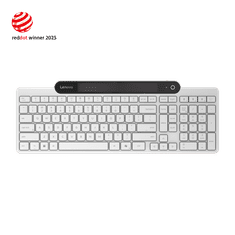 Lenovo 800 tipkovnica, samopolnilna, Bluetooth 5.1, SLO 234, W10 in W11, bela (GY41R69602)
