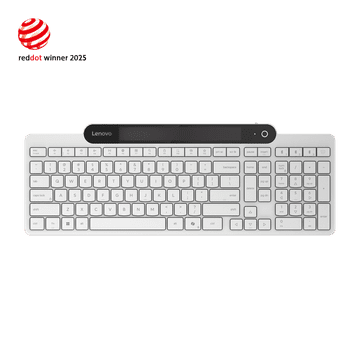 Lenovo 800 tipkovnica, samopolnilna, Bluetooth 5.1, SLO 234, W10 in W11, bela (GY41R69602)