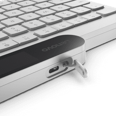 Lenovo 800 tipkovnica, samopolnilna, Bluetooth 5.1, SLO 234, W10 in W11, bela (GY41R69602)