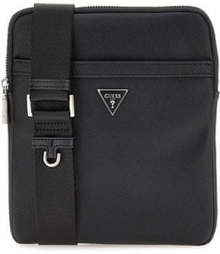 Guess Moška torba čez telo HMECSAP3123-BLA