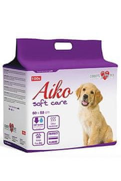 Vpojna blazinica za pse Aiko Soft Care 60x58cm100ks