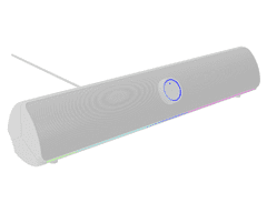 Genesis HELIUM 312BT računalniški zvočnik / soundbar, STEREO 2.0, 10W RMS, Bluetooth 5.2, beli