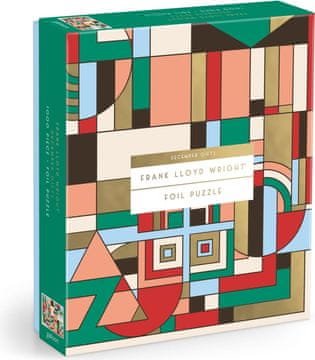 Galison Kovinska sestavljanka Frank Lloyd Wright: december darila 1000 kosov