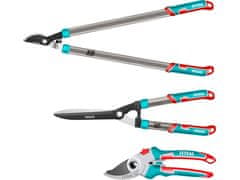 Total Vrtne škarje THT1576033 Vrtne škarje, komplet 3 kosov, industrijske