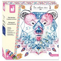 Janod Ustvarjanje z vrvico - Animals Deco