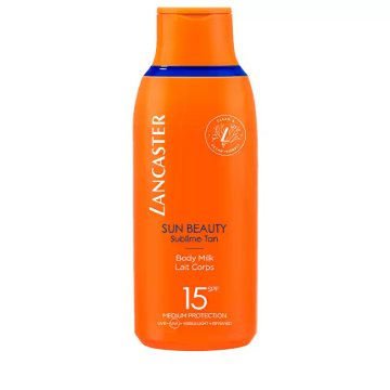 Lancaster Mleko za zaščito pred soncem SPF 15 Sun Beauty (mleko za telo) 175 ml