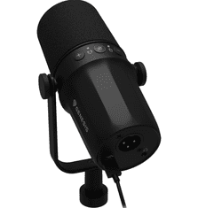 Genesis RADIUM 750D profesionalni mikrofon, namizni / studijski, 96kHz / 24-bit, gumb MUTE / GAIN, konektor XLR / USB Type-C, črn