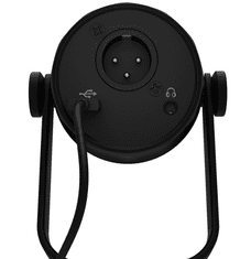 Genesis RADIUM 750D profesionalni mikrofon, namizni / studijski, 96kHz / 24-bit, gumb MUTE / GAIN, konektor XLR / USB Type-C, črn