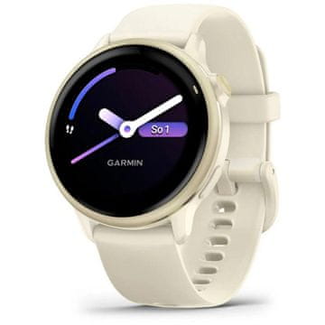 Garmin vívoactive 6 Lunar Gold/Bone band