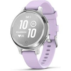 Garmin Lily 2 Active Silver/Pur.Jasm. SilicBand