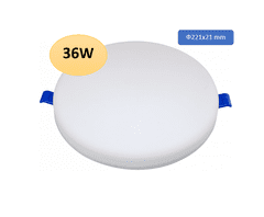 Optonica LED panel 36W vgradni 3600lm CCT IP54 + napajalnik