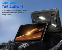 Blackview Active 7 tablični računalnik, 27,94cm (11), 4G LTE, 8GB/128GB, FHD+, Android, WIFI 5, Dual SIM, črn