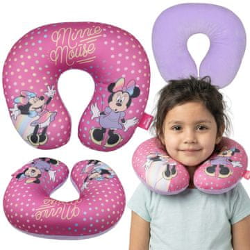 Disney Disney Mini Miška Potovalna blazina, blazina za vrat za letala, naslon za glavo za avtomobile 26x30cm