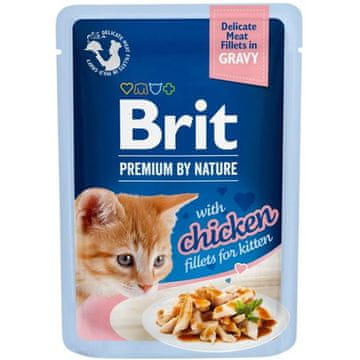 Brit Premium Cat D fileti v omaki za mačke 85g
