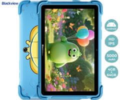 Blackview Link 1 Kids tablični računalnik, 22cm (8,68), 4GB/64GB, Android, WIFI 6, moder (Ocean Blue)