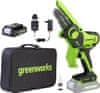 Greenworks Ročna verižna žaga 24V z 2Ah baterijo