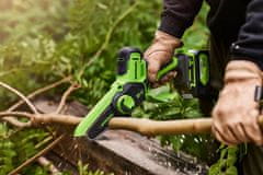 Greenworks Ročna verižna žaga 24V z 2Ah baterijo