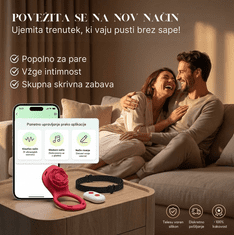 Bodybite Nosljivi vibrator Rose za ženske – aplikacija Couples Connect + daljinski upravljalnik, stimulacija klitorisa brez uporabe rok, igra na daljavo, silikon, varen za telo, diskretna embalaža | AMORA