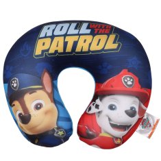 Paw Patrol Paw Patrol Chase Marshall Potovalna blazina, blazina za vrat za letala, naslon za glavo v avtomobilu 26x30cm