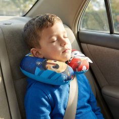 Paw Patrol Paw Patrol Chase Marshall Potovalna blazina, blazina za vrat za letala, naslon za glavo v avtomobilu 26x30cm