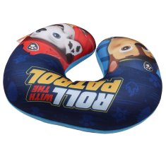 Paw Patrol Paw Patrol Chase Marshall Potovalna blazina, blazina za vrat za letala, naslon za glavo v avtomobilu 26x30cm