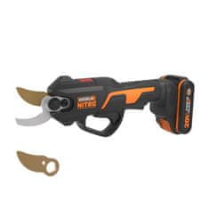 Worx Škarje za obrezovanje z 20V2Ah baterijo in polnilnikom 25mm 