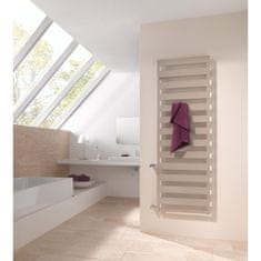 Kermi Kopalniški element, cevast Casteo-D 986X600MM SREBRNA LEVA CTN1D100060WLXK