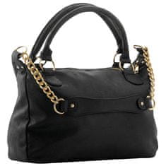 atmosphere Elegantna črna ženska torba z verigo, prostorna nakupovalna torba, shopper