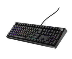 Genesis Thor 404 gaming mehanska tipkovnica, Gateron Yellow Pro, RGB, Hot-Swap, črna