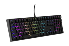 Genesis Thor 404 gaming mehanska tipkovnica, Gateron Yellow Pro, RGB, Hot-Swap, črna